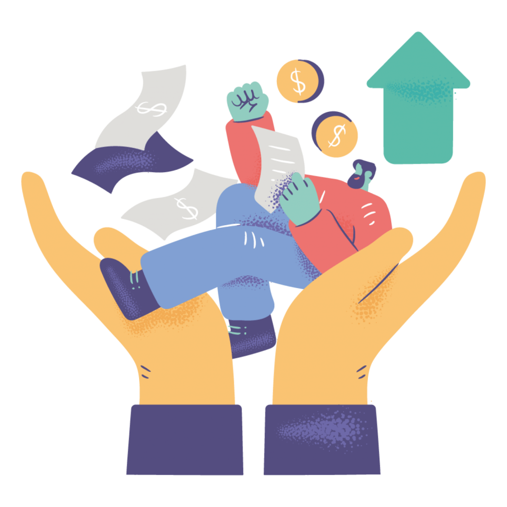 finance _ increase, money, cash, profit, salary, raise, man, people, receipt, document